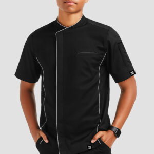 Chaqueta manga corta hombre